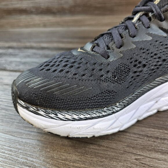 Hoka One One Clifton 7 1110509 BBRNZ Black Bronze Running Shoes - Women's Sz 7.5 - Picture 9 of 16
